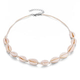 Rope Chain Natural Shell Choker Necklace
