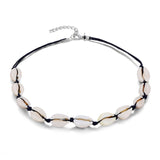 Rope Chain Natural Shell Choker Necklace
