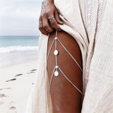 Beach Multilayer Leg Chain