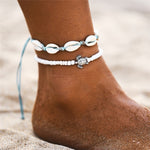 Colorful Crystal Beads Drop Anklets