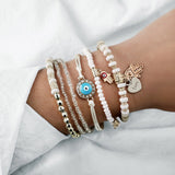 Love Heart Infinity Symbol Charm Bracelets