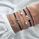 Love Heart Infinity Symbol Charm Bracelets