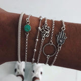 Love Heart Infinity Symbol Charm Bracelets