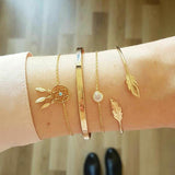 Love Heart Infinity Symbol Charm Bracelets