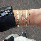 Love Heart Infinity Symbol Charm Bracelets