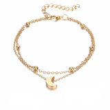 Crystal Pineapple Anklets