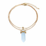 Crystal Pineapple Anklets