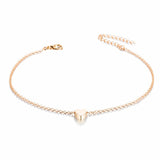Crystal Pineapple Anklets