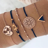 Bohemian Stone beads chains bracelets