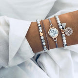 Bohemian Stone beads chains bracelets