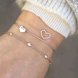 Bohemian Stone beads chains bracelets
