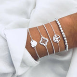 Bohemian Stone beads chains bracelets