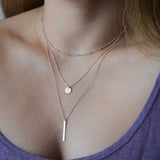 Simple Gold Silver Plated