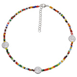 Pearl Seed Beads Strand Necklace