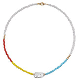 Pearl Seed Beads Strand Necklace