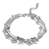 Cross Pendant Heart Anklets