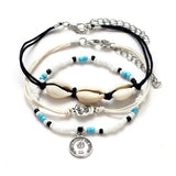Cross Pendant Heart Anklets