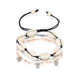 Cross Pendant Heart Anklets