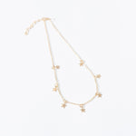 Gold Color Star Party  Necklace