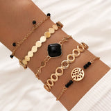 Bohemian Rhinestone Butterfly Bracelets