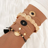 Bohemian Rhinestone Butterfly Bracelets