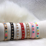 Miyuki Bracelet Weaving Heart