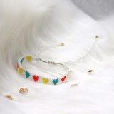 Miyuki Bracelet Weaving Heart