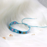 Miyuki Bracelet Weaving Heart