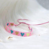 Miyuki Bracelet Weaving Heart