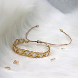 Miyuki Bracelet Weaving Heart