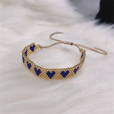 Miyuki Bracelet Weaving Heart
