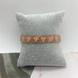 Miyuki Bracelet Weaving Heart