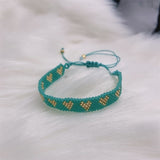 Miyuki Bracelet Weaving Heart