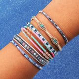 Crystal Bead Bracelet Handmade  MIYUKI