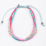 Crystal Bead Bracelet Handmade  MIYUKI