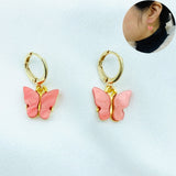 Cute Vivid Butterfly Pendant Necklaces