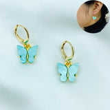 Cute Vivid Butterfly Pendant Necklaces