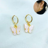 Cute Vivid Butterfly Pendant Necklaces
