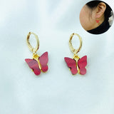 Cute Vivid Butterfly Pendant Necklaces