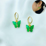 Cute Vivid Butterfly Pendant Necklaces