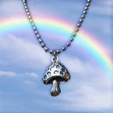 Metal Dinosaur Shape Pendant Chain Choker