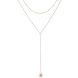 Multilayer Gold Coin pendant Necklace
