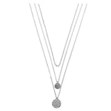 Multilayer Gold Coin pendant Necklace