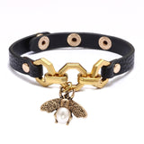 Kirykle Bee Leather Bracelets