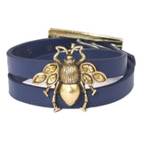 Kirykle Bee Leather Bracelets