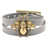 Kirykle Bee Leather Bracelets