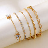 Love Heart Infinity Symbol Charm Bracelets