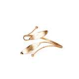 Bohemian Leaf Charm Upper Arm Bracelet