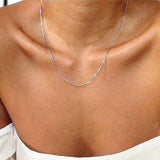 Neck Chain Gold Color Choker Necklaces