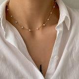Pearl Choker Necklace